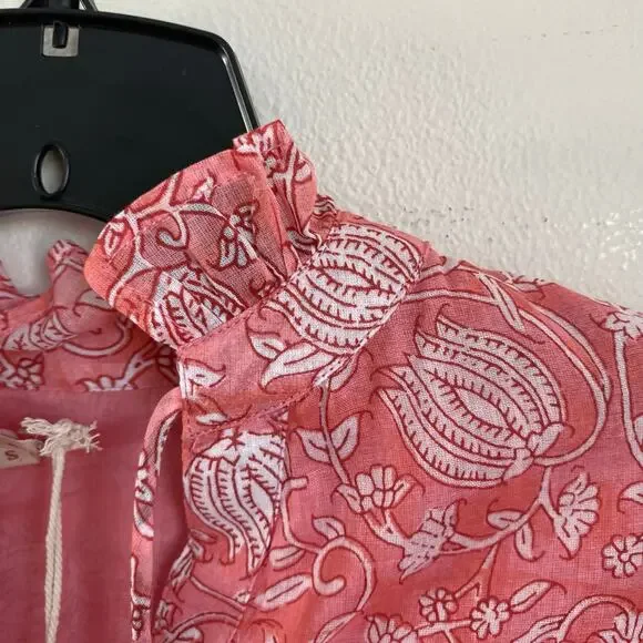 Marea Georgia Dress in a Floral Dusk Pink NWT Size Small - Picture 7 of 12